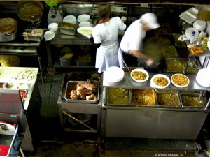 The outstanding restaurants inside the market proved too delicious to resist so we took an unforgettable lunch break.