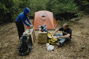 Camping has allowed us to remain at remote sites for extended periods of time.